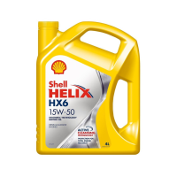 شل زيت HX6 15W50 - 4L شيل - 4 لتر